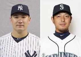 Ex-Rakuten teammates Tanaka, Iwakuma to face off