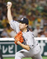Baseball: Wakamatsu goes eight innings as Dragons incinerate Hawks