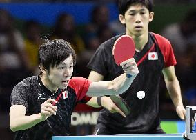Olympics: Japan wins in table tennis team event