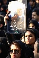Iranians mourn for former President Rafsanjani