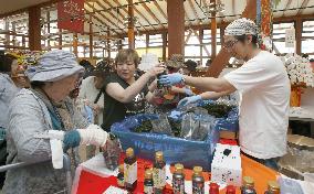 New shopping center opens in tsunami-hit Ishinomaki