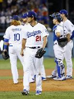 Baseball: Dodgers-Astros World Series Game 7