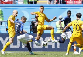 Football: France's Griezmann at World Cup
