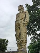 Kamikaze pilot statue in Philippines