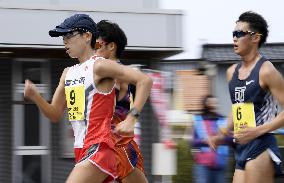 Athletics: Suzuki sets national record in men's 50km race walk