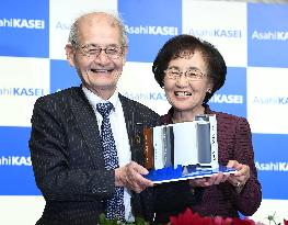 Nobel chemistry prize winner Yoshino