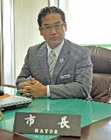 New Ginowan Mayor Sakima