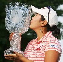 S. Korea's Sung marks her first victory in LPGA golf tournament
