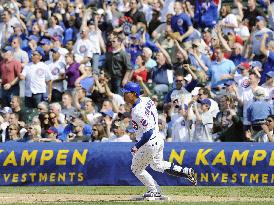 Cubs' Fukudome hits first MLB gland slam