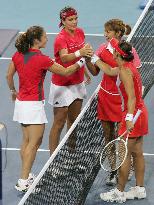 Spanish pair beat Sugiyama-Asagoe pair in Olympic tennis