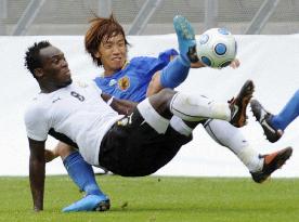 Japan beat Ghana in soccer friendly