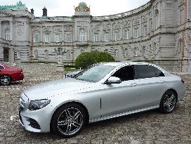 New E-Class model of Mercedes-Benz