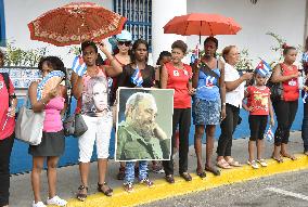 Fidel Castro honored in Santiago de Cuba