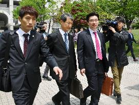 Lawyers deny all charges against S. Korea's ex-president Park