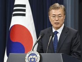 S. Korea's Moon nominates provincial governor as premier