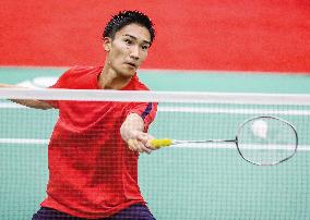 Badminton: Momota off to winning start in international comeback