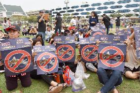 Anti-junta rally in Bangkok