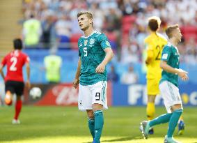 Football: Germany vs South Korea at World Cup