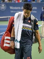 Tennis: Nishikori loses to Wawrinka in Cincinnati