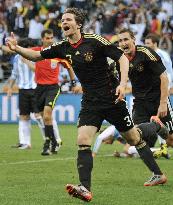 Germany thrash Argentina 4-0