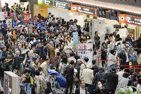 System trouble grounds JAL's domestic flights, affects travelers