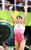 Olympic scenes: 41-year-old gymnastic legend