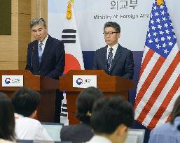 Top U.S. envoy on N. Korea meets with S. Korean official