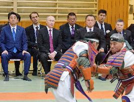 Putin visits Kodokan Judo Institute in Tokyo