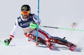 Hirscher wins combined silver at Alpine World Ski Championships