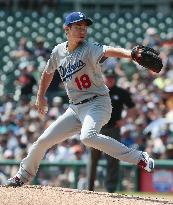 Baseball: Dodgers' Maeda outdueled by Verlander, takes 5th loss