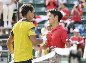 Tennis: Japan downs Brazil, remains in Davis Cup World Group