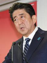 Abe to assemble Cabinet with haste