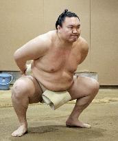 Sumo grand champion Hakuho