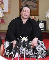 Sumo: Georgian Tochinoshin promoted to ozeki