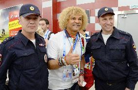 Football: Former Colombia midfielder Valderrama