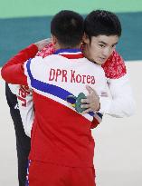 Olympics: N. Korea's Ri wins, Shirai 3rd in men's vault