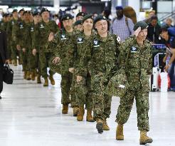 GSDF unit leaves for S. Sudan to support withdrawal