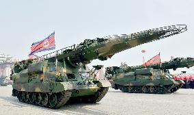 N. Korea's military parade