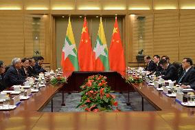 China-Myanmar talks