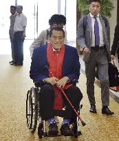 Lawmaker Inoki in Pyongyang