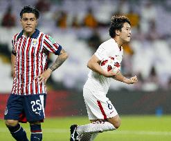 Football: Kashima vs Guadalajara at Club World Cup