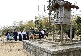 Disaster-hit shrines in Fukushima