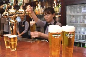 Heineken beer sales target during Rugby World Cup