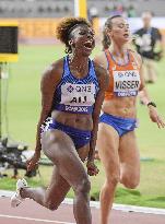 Athletics: Women's 100-meter hurdles at worlds