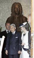 Japanese emperor, empress visit Royal Swedish Academy