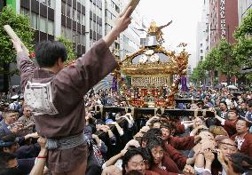 Kanda Festival held in Tokyo