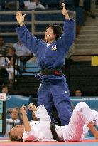 (2)Japan's Tanimoto takes 63-kg judo gold