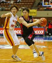 Japan defeated by China in women's basketball final