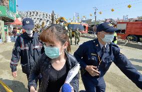 Rescue operations continue in quake-hit Tainan