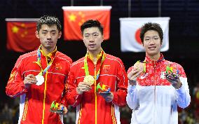 Olympics: China's Ma wins gold in table tennis singles